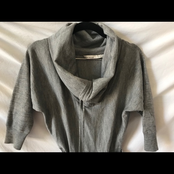 Karen Millen Gray Sweater Dress - Picture 5 of 6
